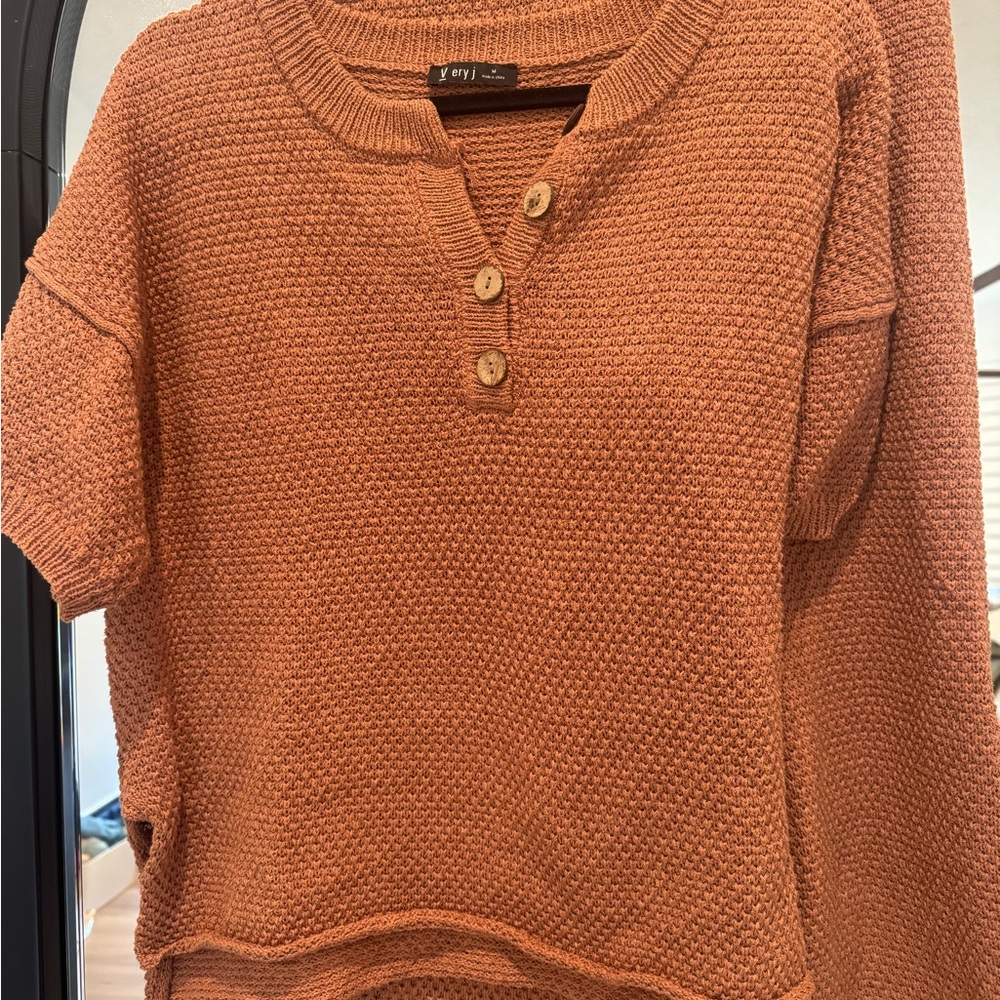 Rust sweater set - Picture 3 of 6